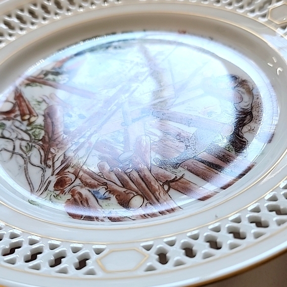 Denmark/ Danish Carl Larsson Collection "Working in the Woods" limited edition - Picture 2 of 6